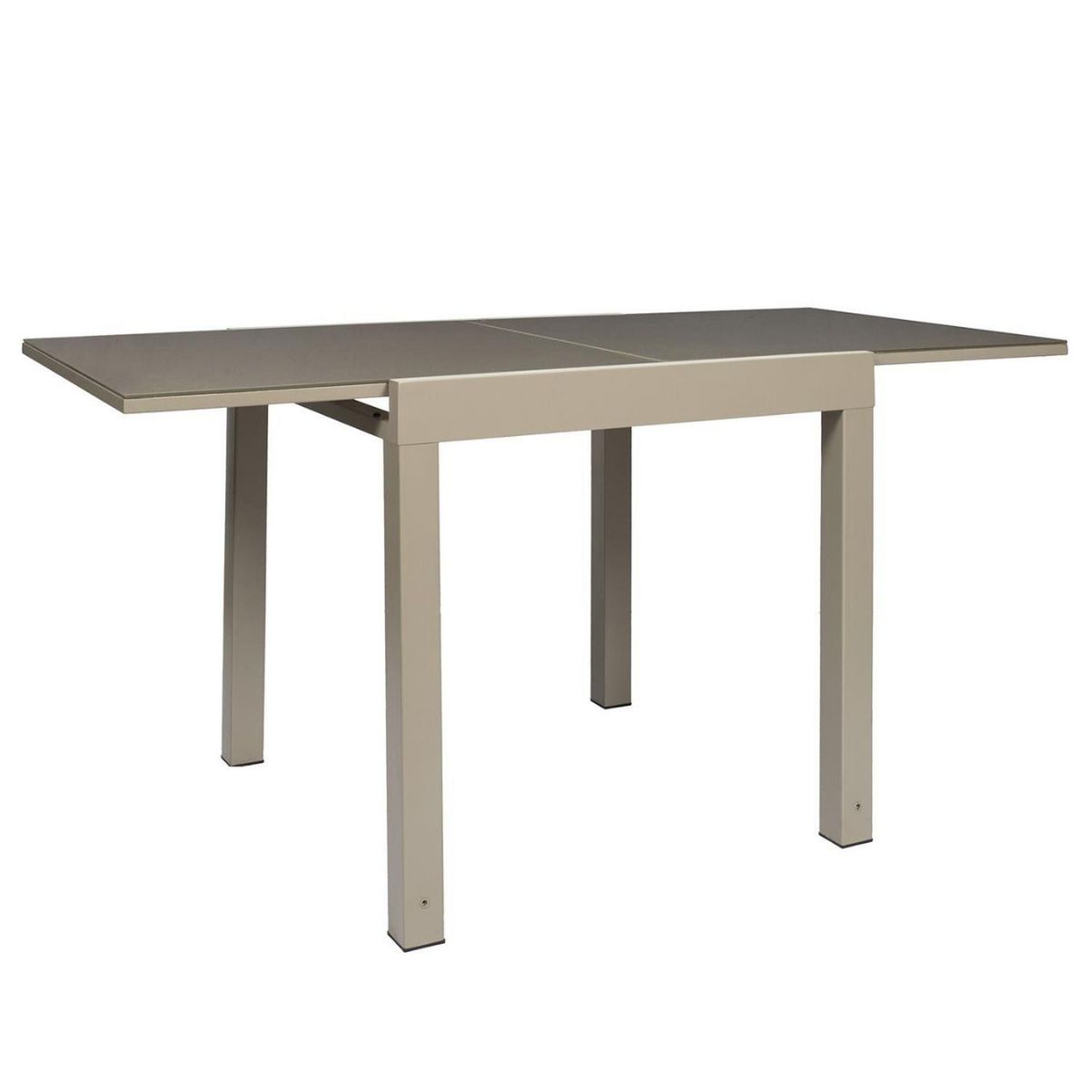 The Home Deco Factory Table de jardin extensible HARIA - Beige