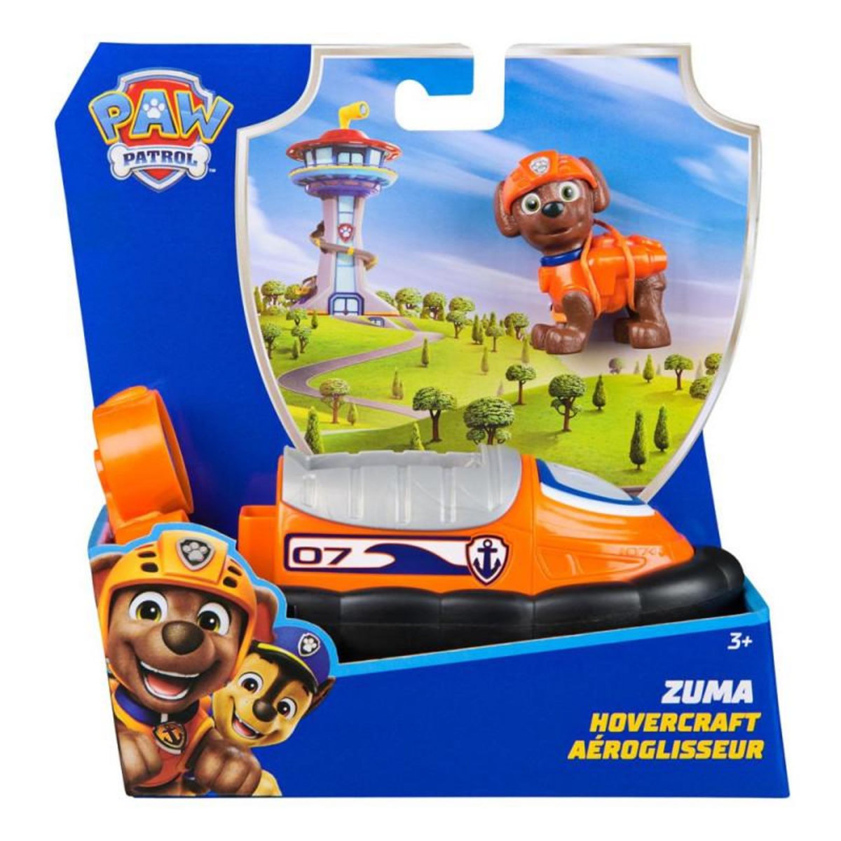 PAW PATROL Véhicule avec Figurine Zuma Paw Patrol Pat'Patrouille