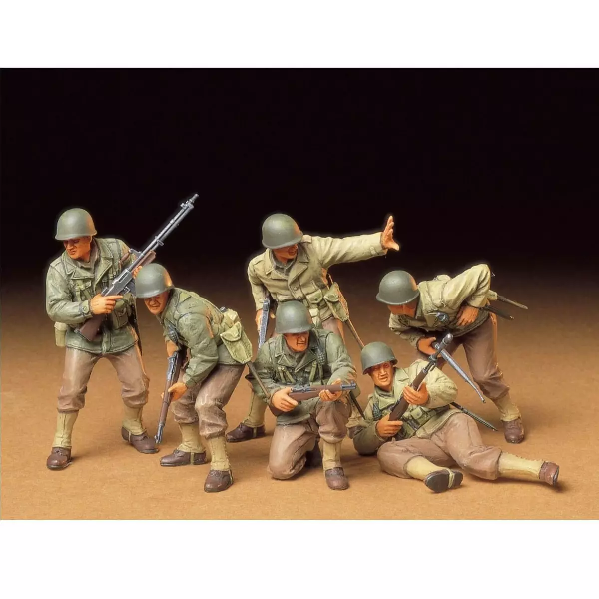 Tamiya Figurines 2ème Guerre Mondiale : Infanterie D'Assaut U.S.