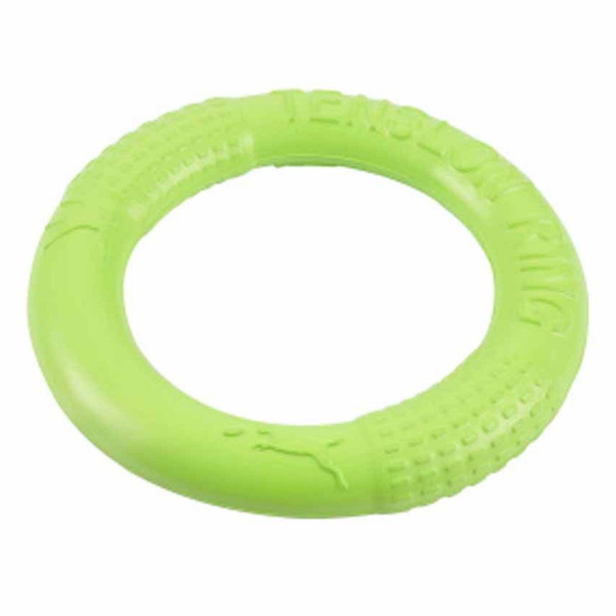 HOMEA Jouet pour chien  anneau eva fitness  17cm vert