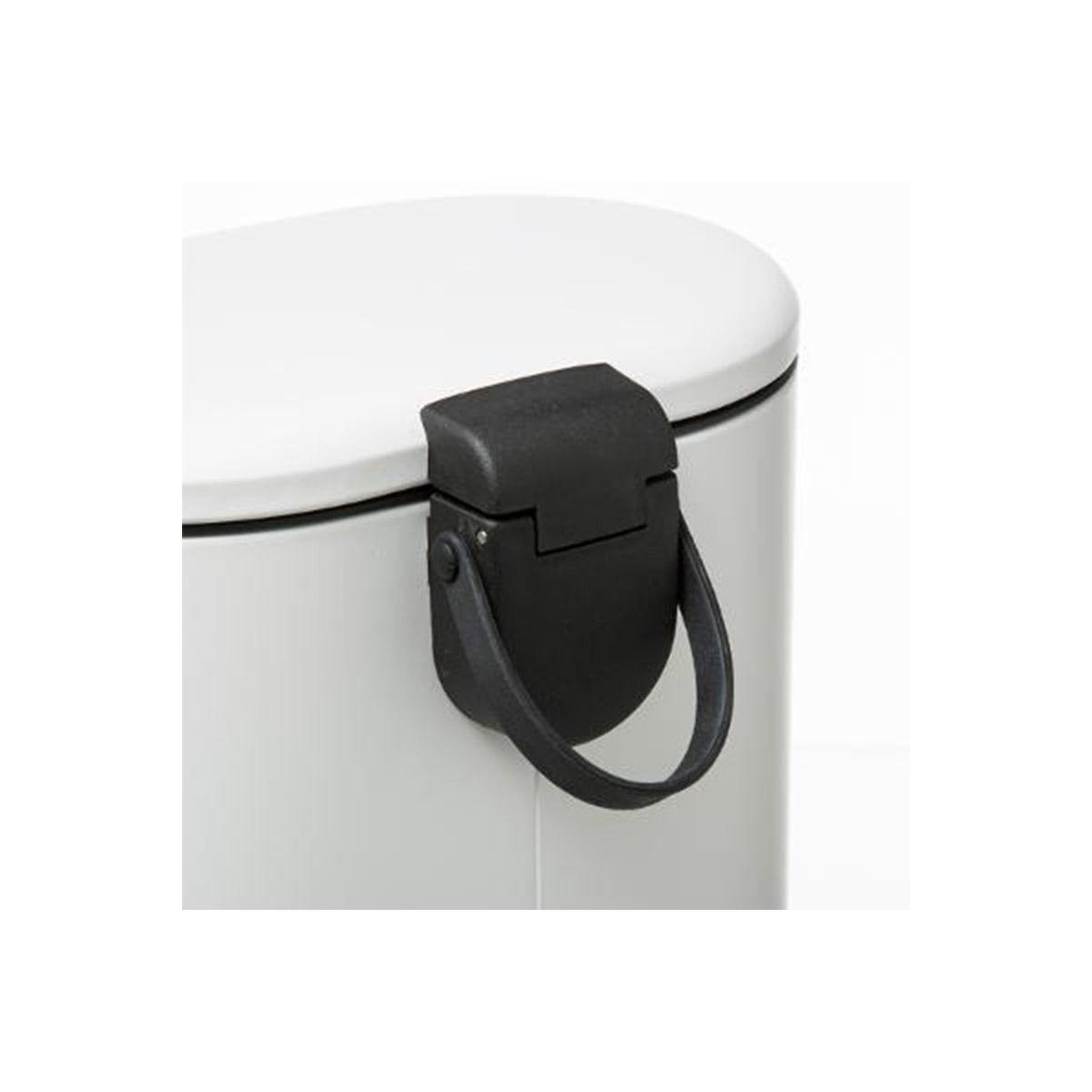 Voir la diapositive 3 : FIVE Poubelle de salle de bain  siliflex  6l blanc