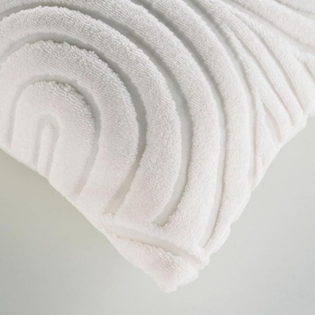 Paris Prix Housse de Coussin Bouclette  Solly  40x40cm Naturel