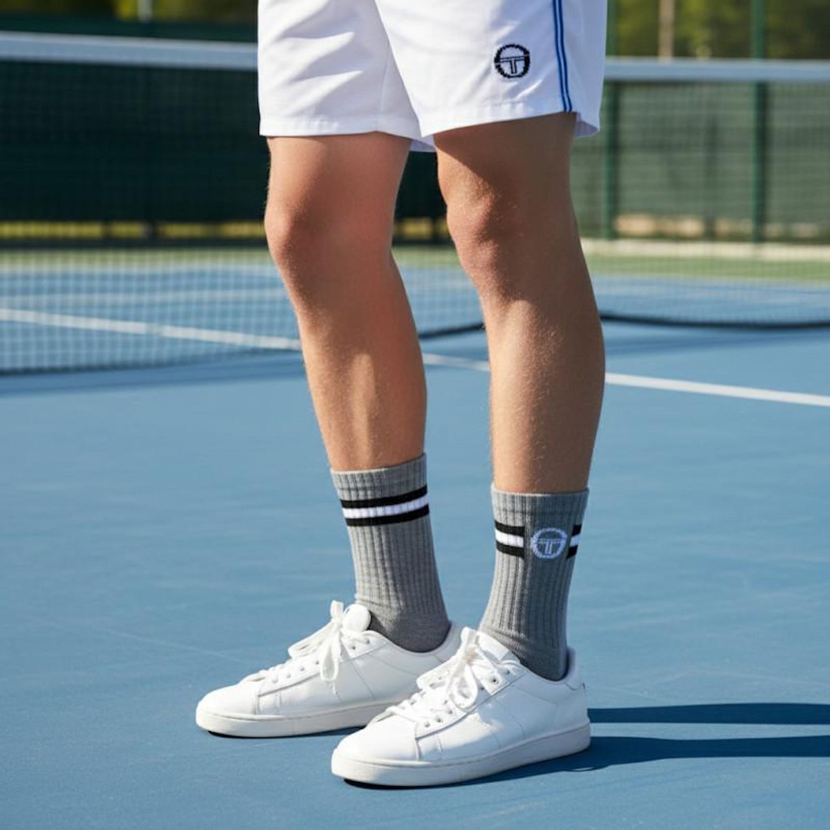 SERGIO TACCHINI Sergio Tacchini Pack de Chaussettes enfant Tennis Crew Lot de 6 Paires