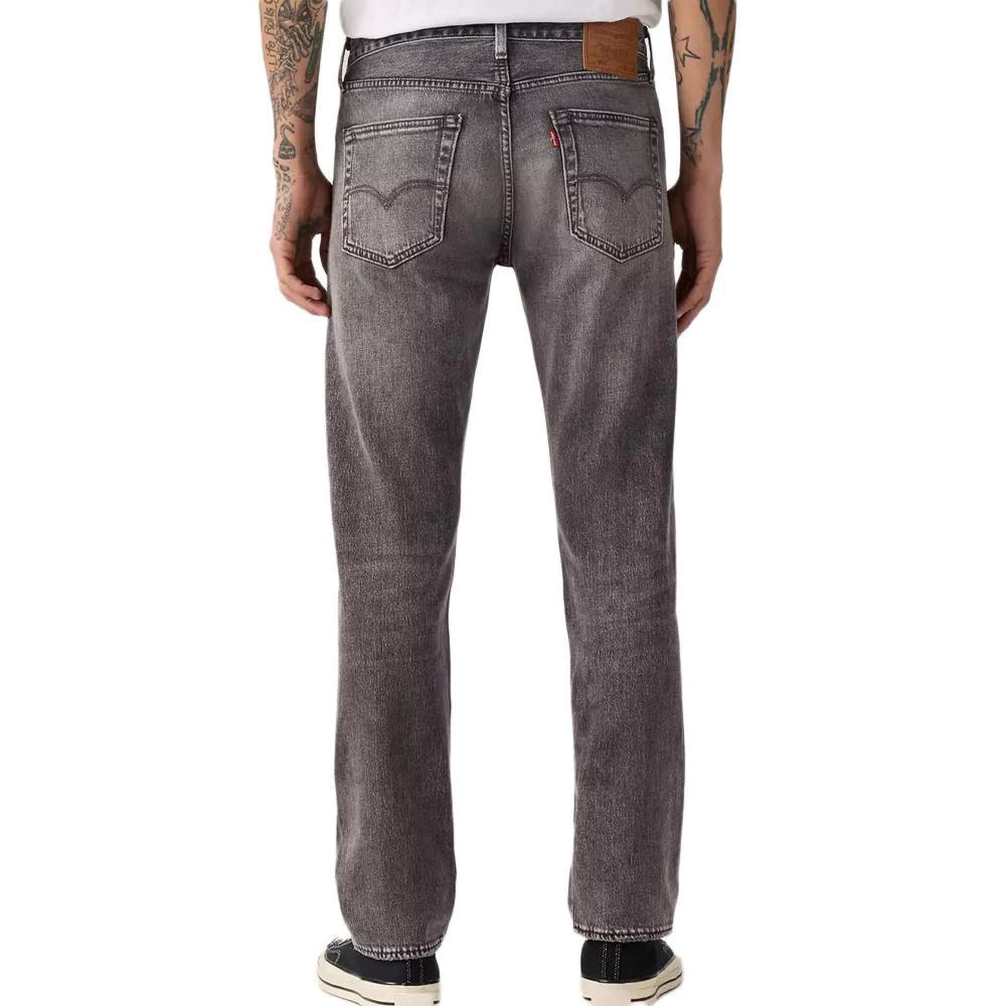 Voir la diapositive 2 : Levi's Jean Gris Homme Levi's 501 Levis Original Fit Greys
