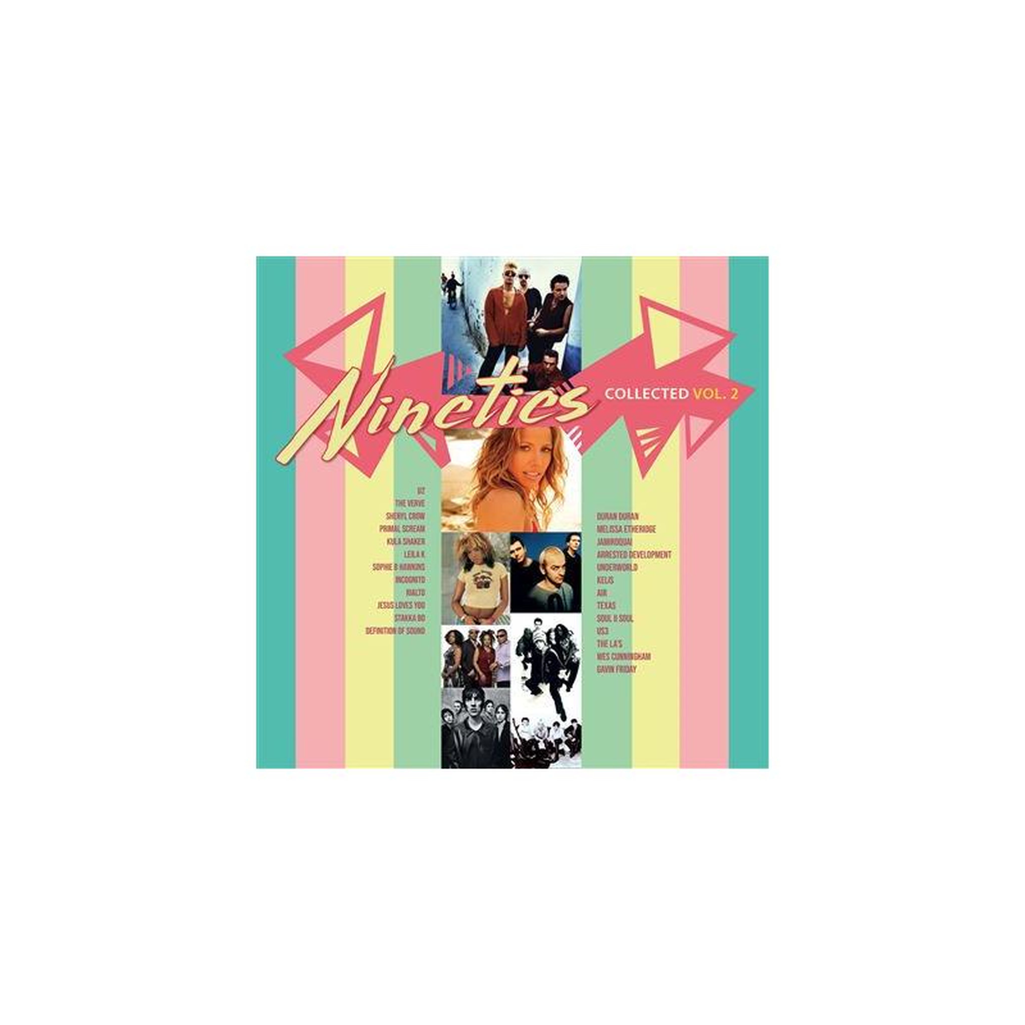 Nineties collected vol. 2 vinyle lp 2 disques violet - compilation pop