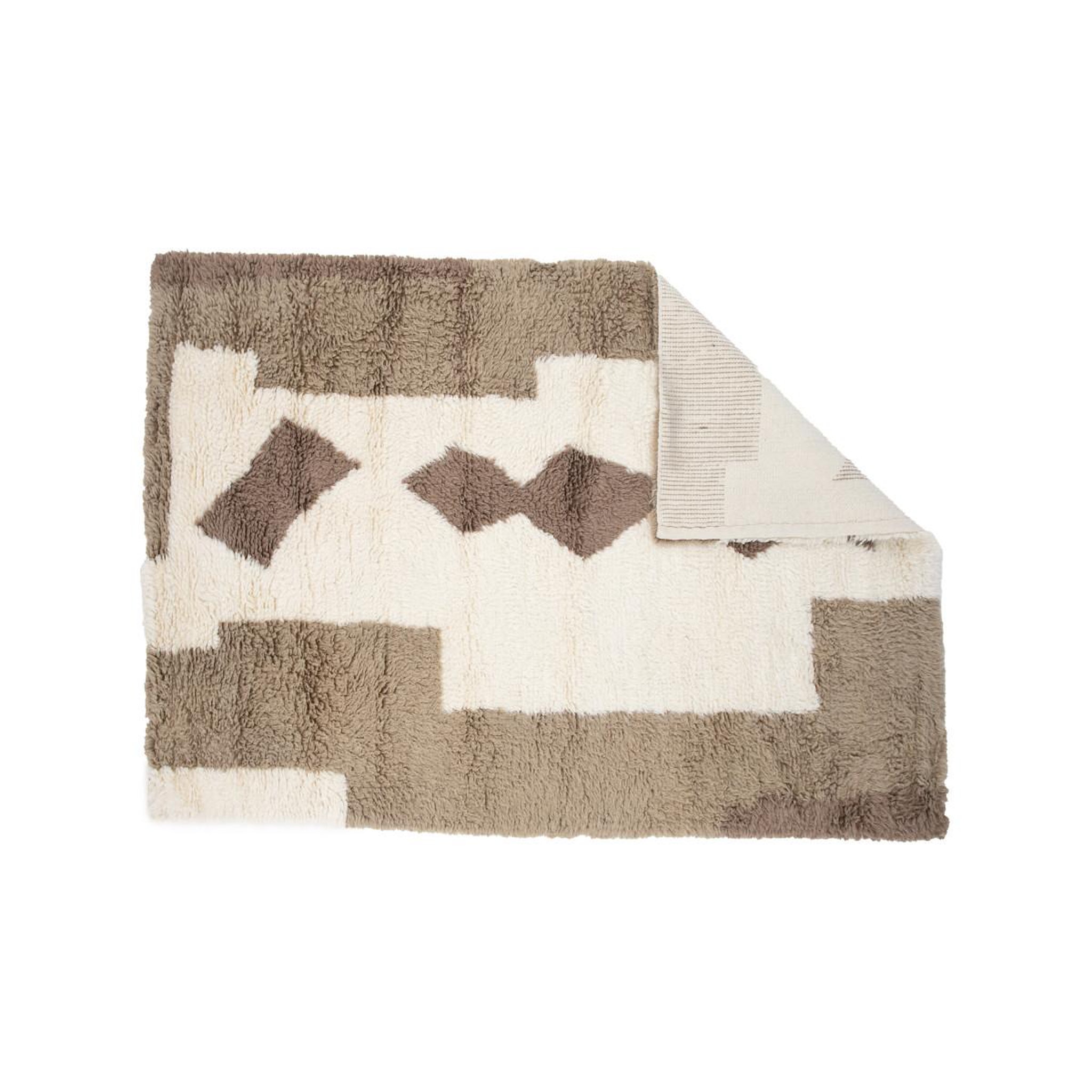 Voir la diapositive 2 : Paris Prix Tapis déco en laine  nestor  162x230cm multicolore