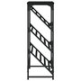 Voir la diapositive 5 : VIDAXL Etagere a chaussures noir 90x30x85 cm bois d'ingenierie