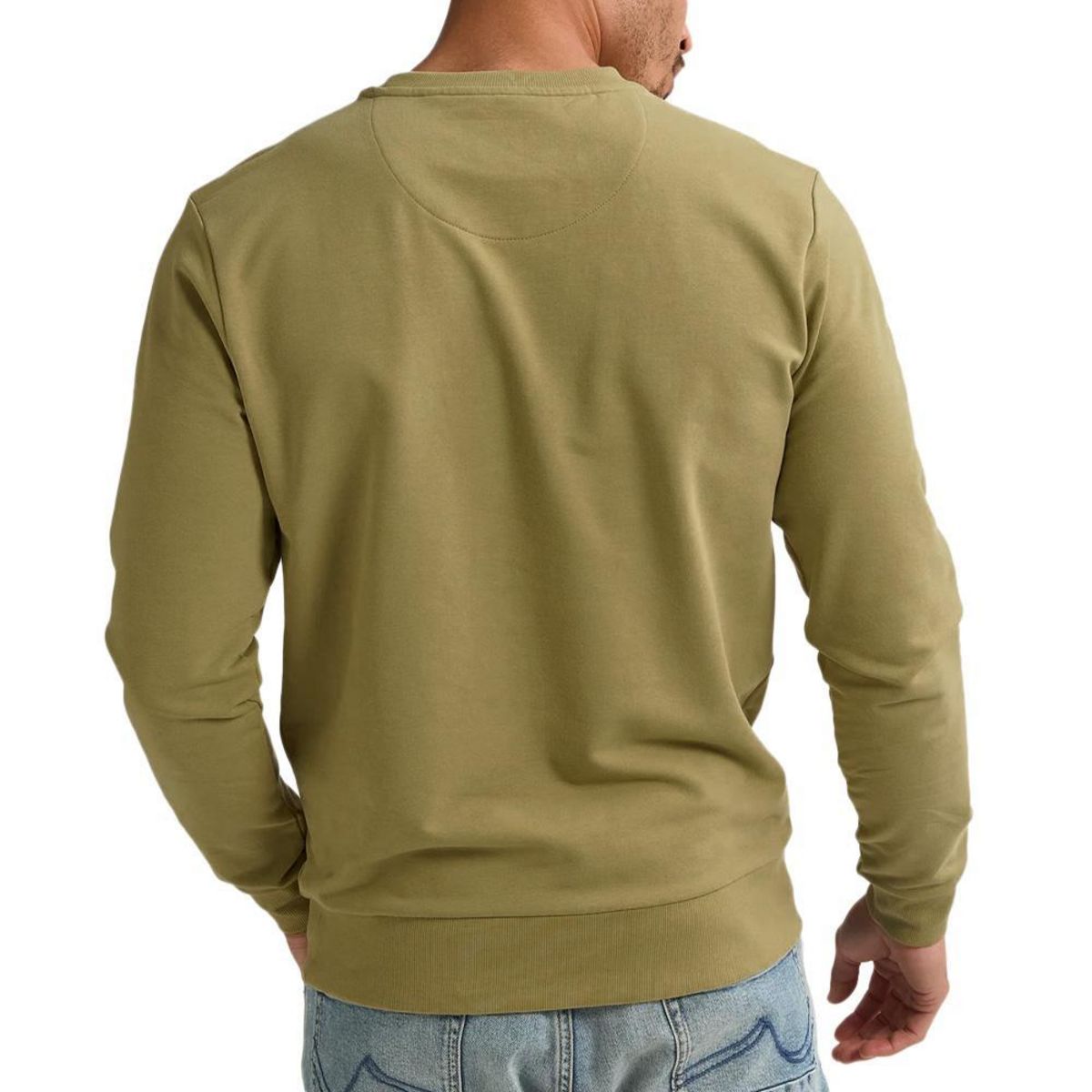 Petrol Industries Sweat  Kaki Homme Petrol Industries Neck