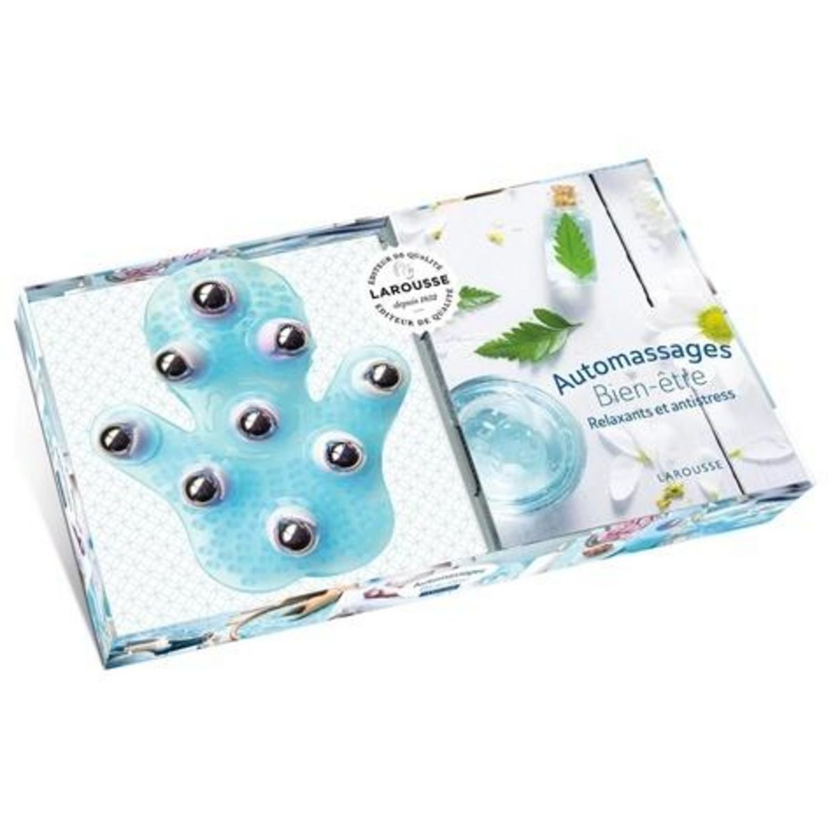 AUTOMASSAGES BIEN-ETRE. COFFRET AVEC 1 GANT DE MASSAGE ET 1 LIVRE, Bharucha Janine