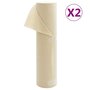 Voir la diapositive 1 : VIDAXL Toison vegetale 2 rouleaux 70 g/m² 50x1,6 m