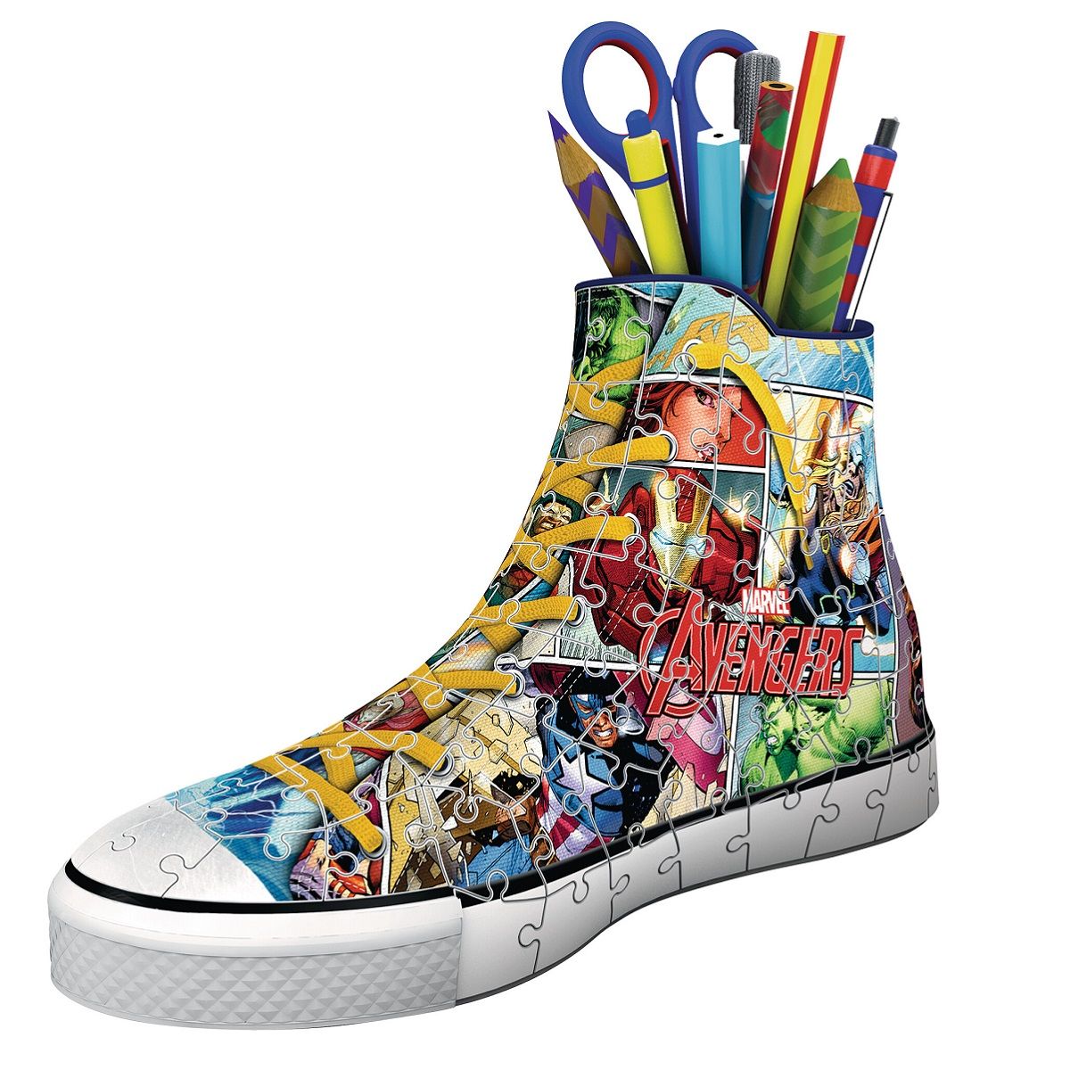 RAVENSBURGER Puzzle 3D Sneaker Marvel Avengers 108 pièces