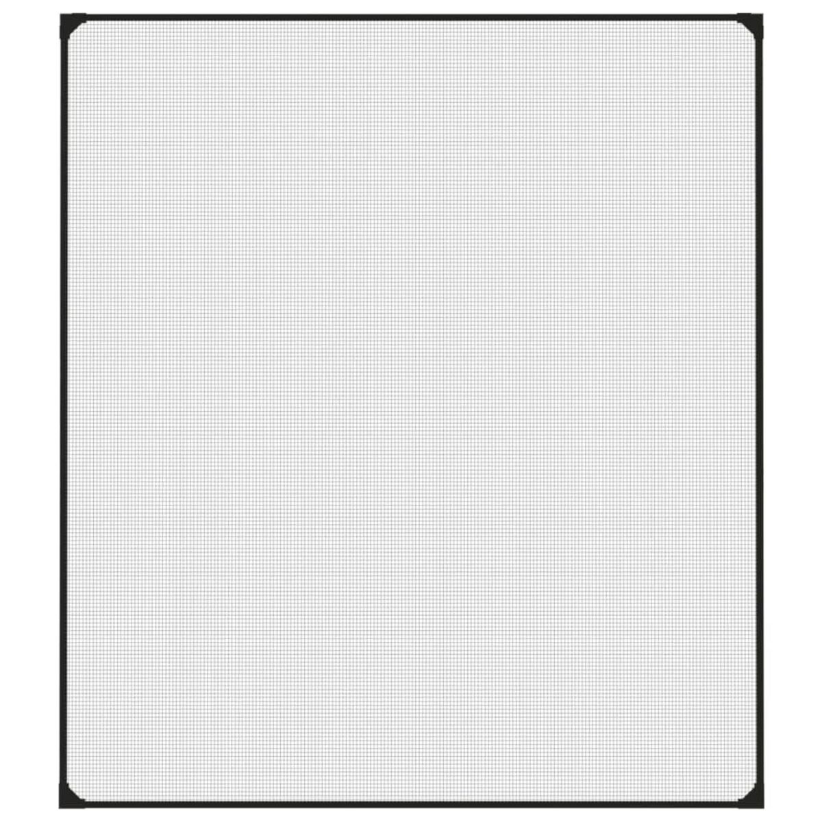 VIDAXL Moustiquaire magnetique pour fenetres anthracite 120x140 cm