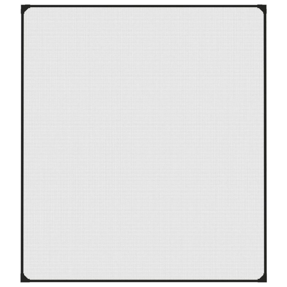 VIDAXL Moustiquaire magnetique pour fenetres anthracite 120x140 cm