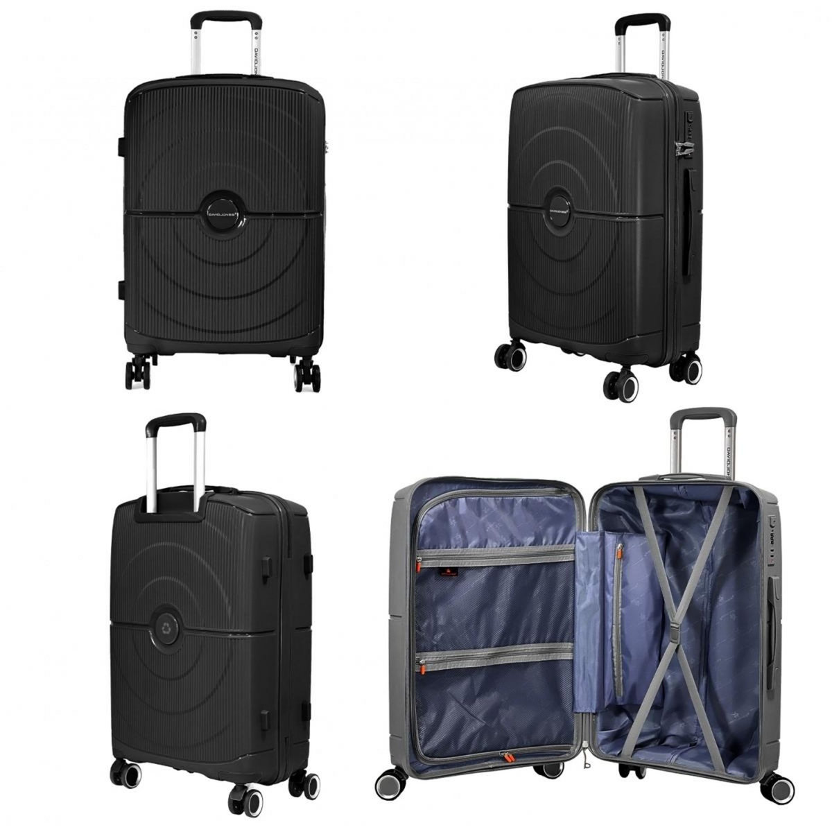 David Jones Valise rigide TSA 75cm