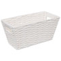 Voir la diapositive 1 : FIVE Panier de Rangement  Mix n'Modul  15x31cm Blanc