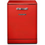 Voir la diapositive 1 : SCHNEIDER Lave vaisselle 60 cm SDW1444VR Vintage Rouge