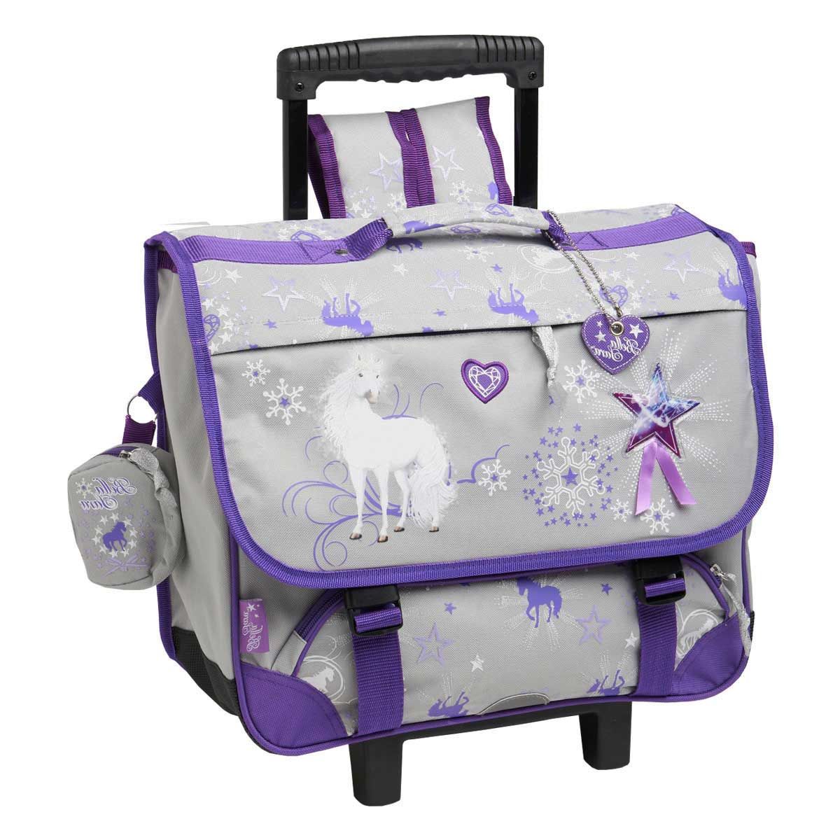 Cartable à roulettes Bella Sara