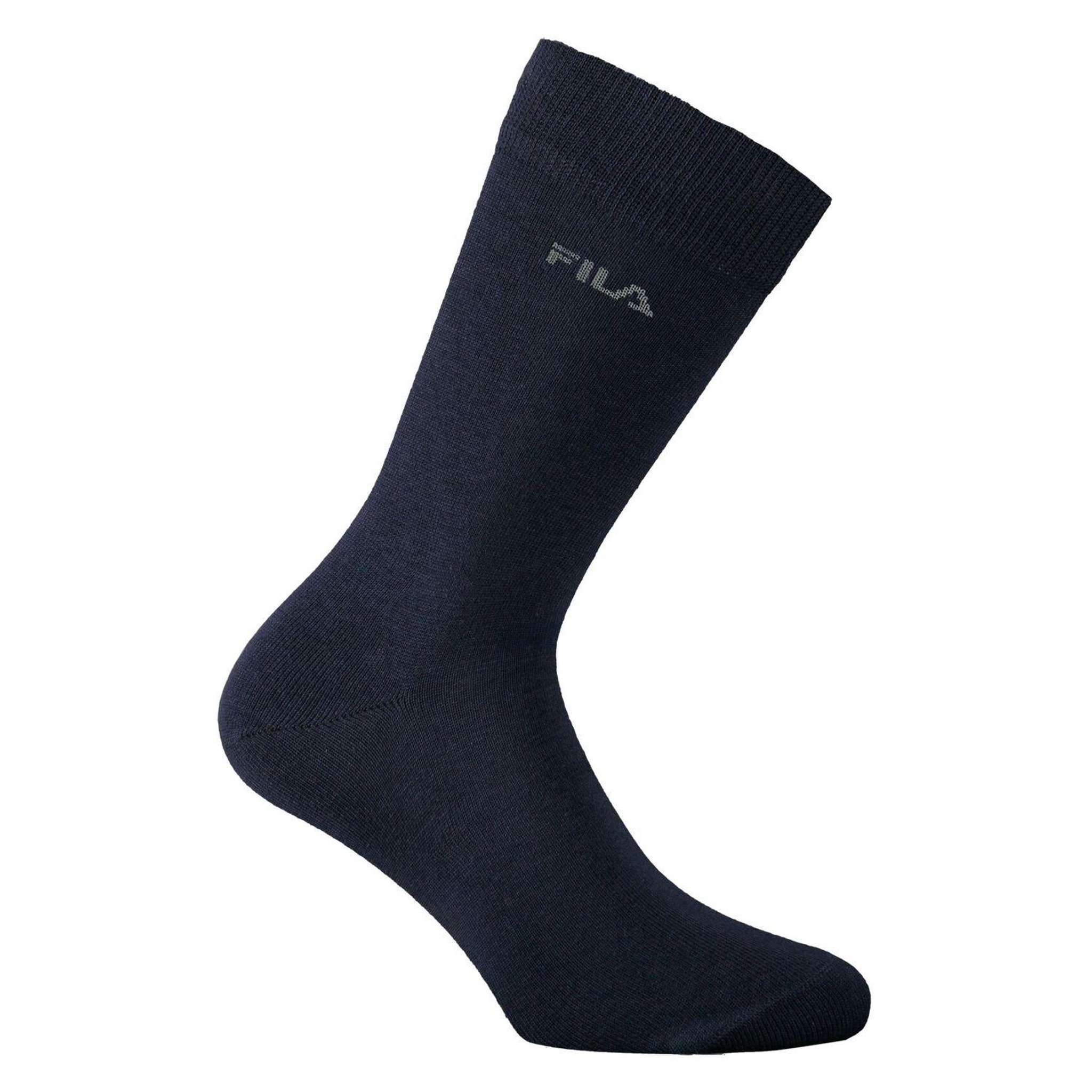 Voir la diapositive 5 : FILA Lot de 6 paires de chaussettes de ville homme en bambou fu5511