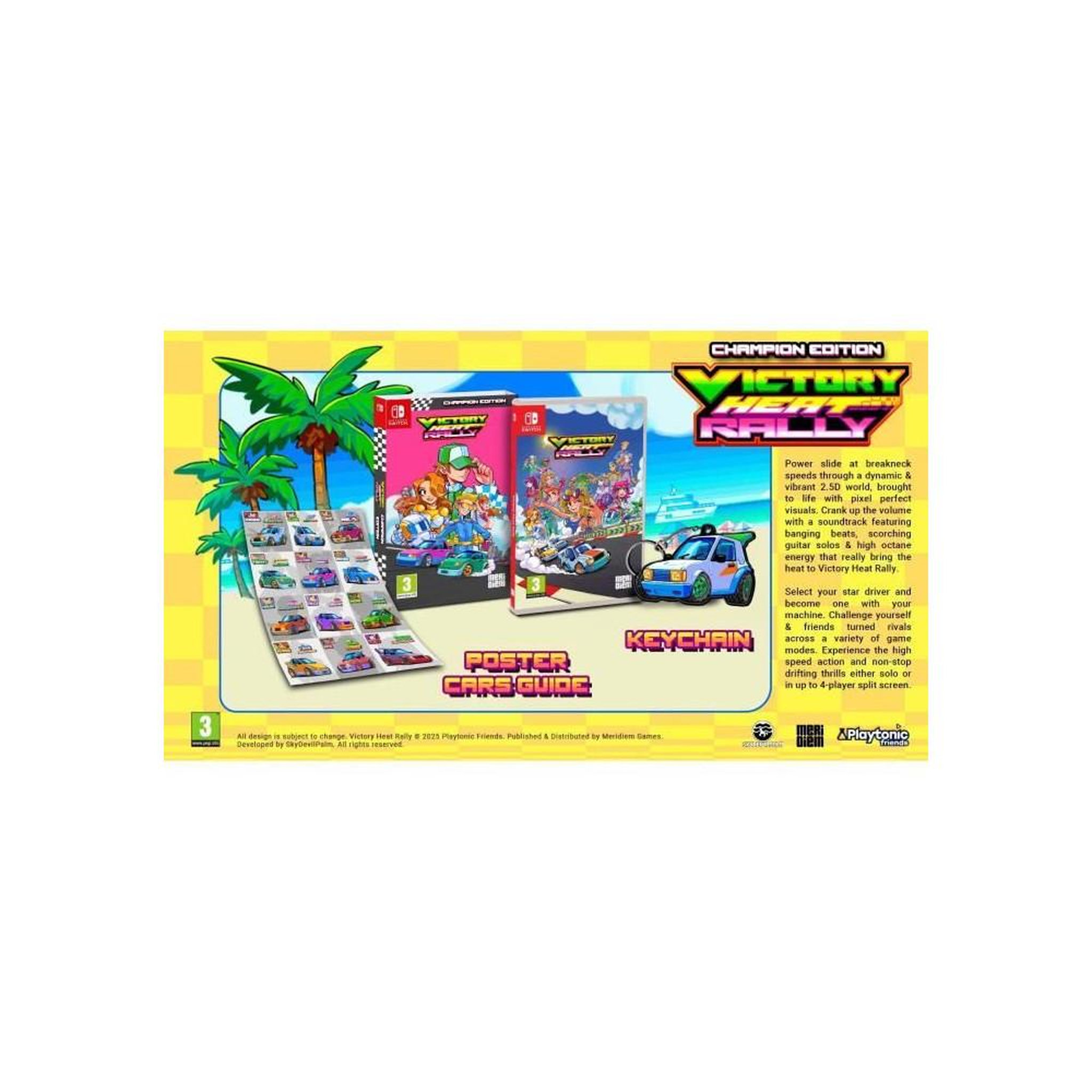 Voir la diapositive 2 : MICROIDS Victory Heat Rally - Edition Champion - Jeu Nintendo Switch