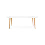 Voir la diapositive 2 : Paris Prix Table de Repas Extensible  Jane  120-220cm Blanc