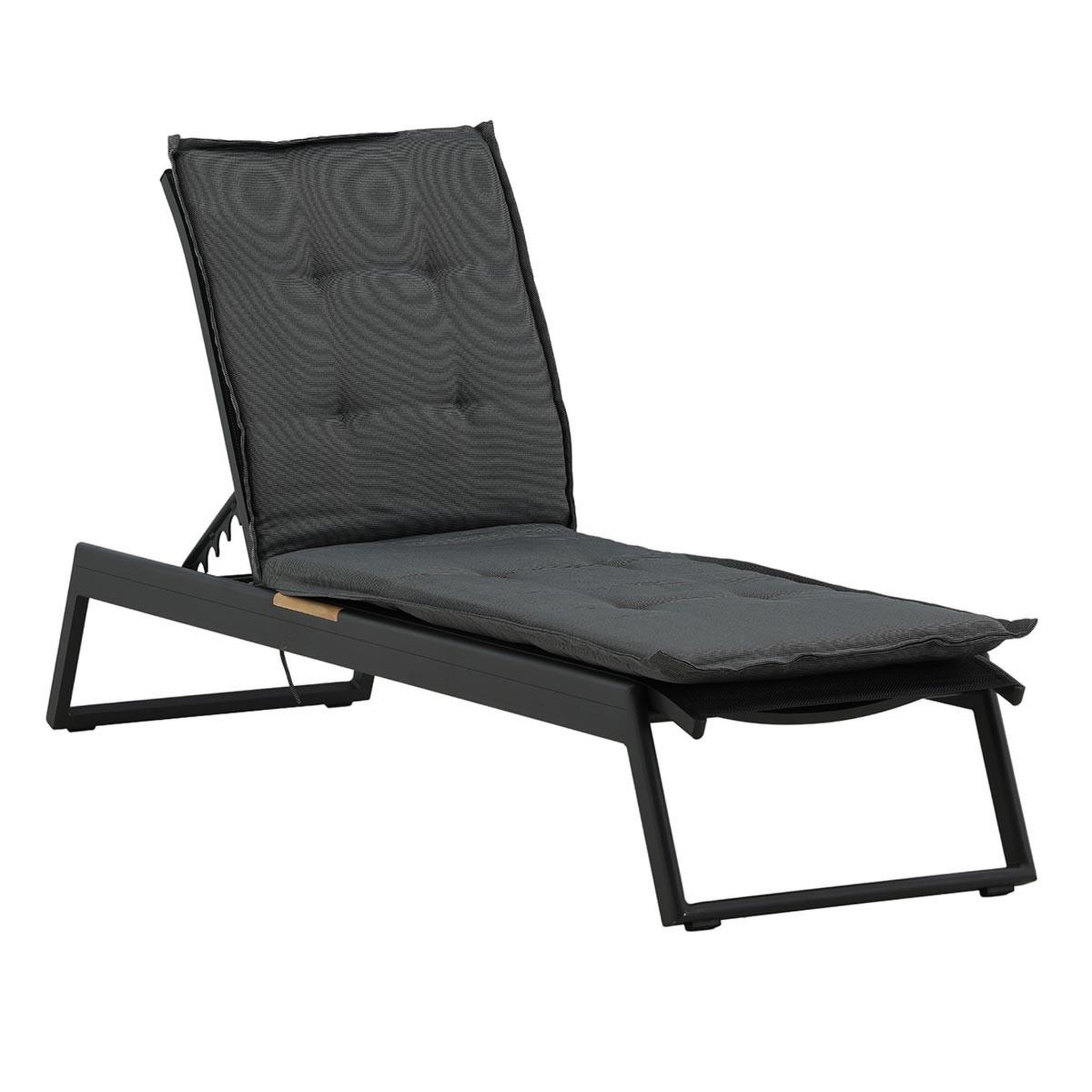 Paris Prix Coussin de chaise longue  hanna  193cm gris