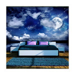 Paris Prix Papier Peint  Nuit Magique. Coloris disponibles : Multicolore