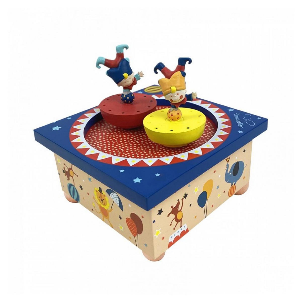 Trousselier Boite a musique bois Acrobates