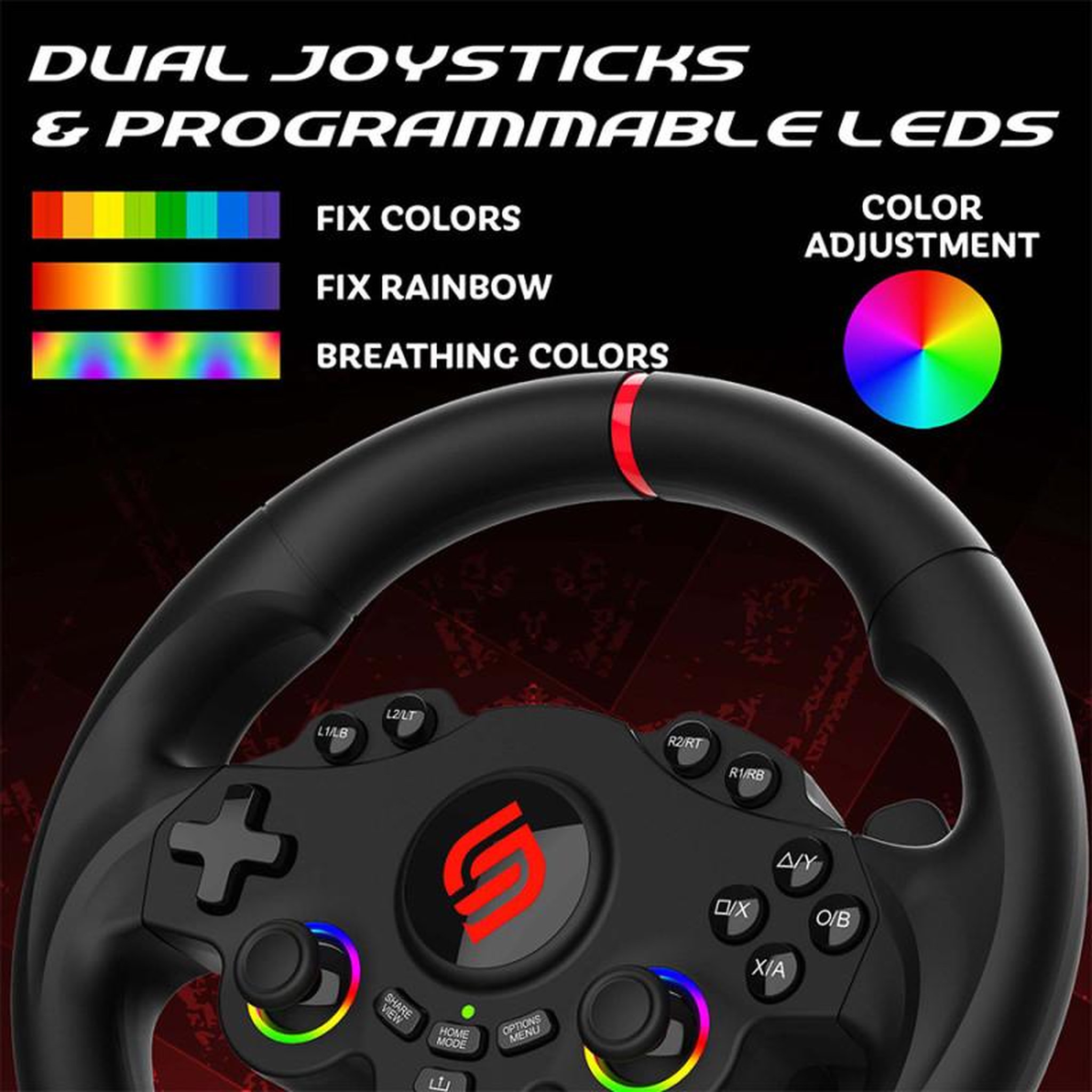 Voir la diapositive 3 : Subsonic 220 rs volant ps4, xbox, switch 2, switch et pc