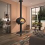 Voir la diapositive 3 : Invicta Poêle à bois fonte 7kw noir - p648114