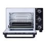 Voir la diapositive 3 : CONTINENTAL EDISON CONTINENTAL EDISON CEMF22B - Minifour electrique 22L noir - 1300W - Rotissoire, Convection naturelle
