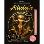 ASTROLOGIE. AVEC 12 TABLEAUX DETACHABLES A GRATTER ET 1 CRAYON BIFACE EN BOIS, Artémis