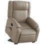 Voir la diapositive 3 : VIDAXL Fauteuil inclinable de massage electrique cappuccino similicuir