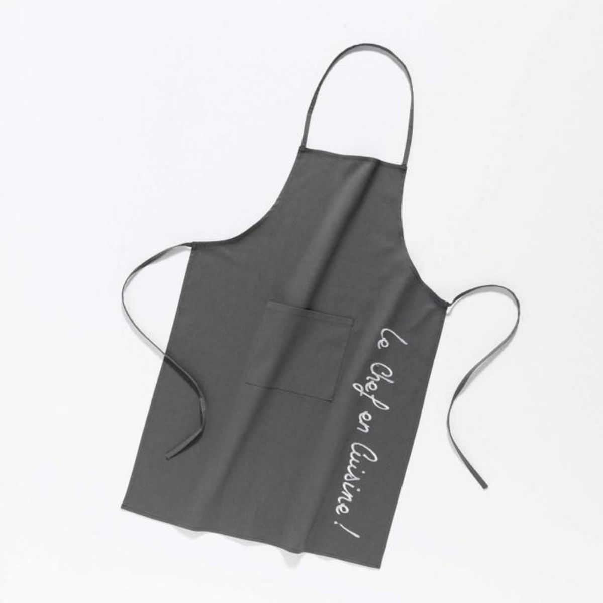Paris Prix Tablier de Cuisine  Cuistot  84cm Anthracite
