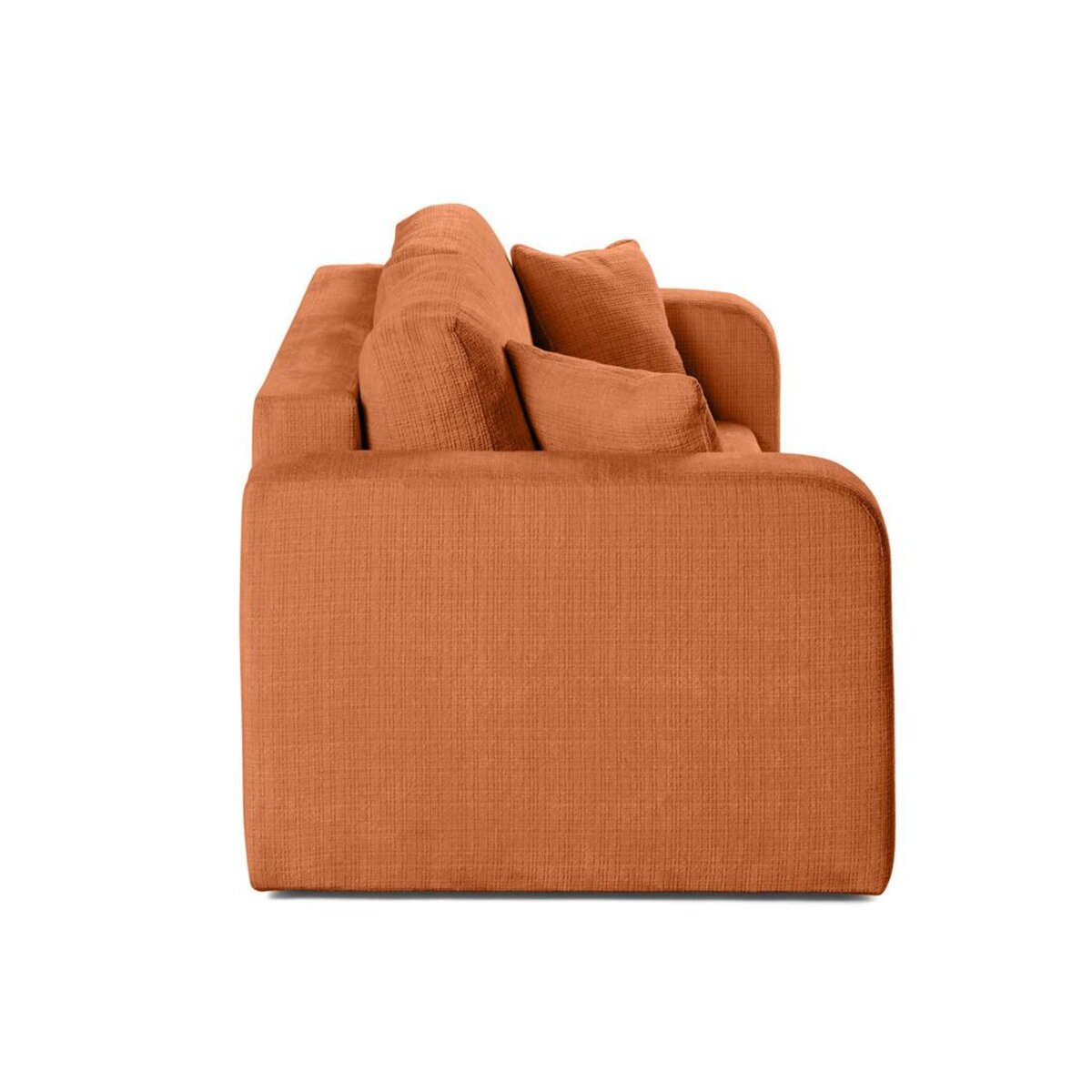 BEST MOBILIER Miro - canapé droit 2 places - en velours texturé