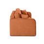 Voir la diapositive 4 : BEST MOBILIER Miro - canapé droit 2 places - en velours texturé