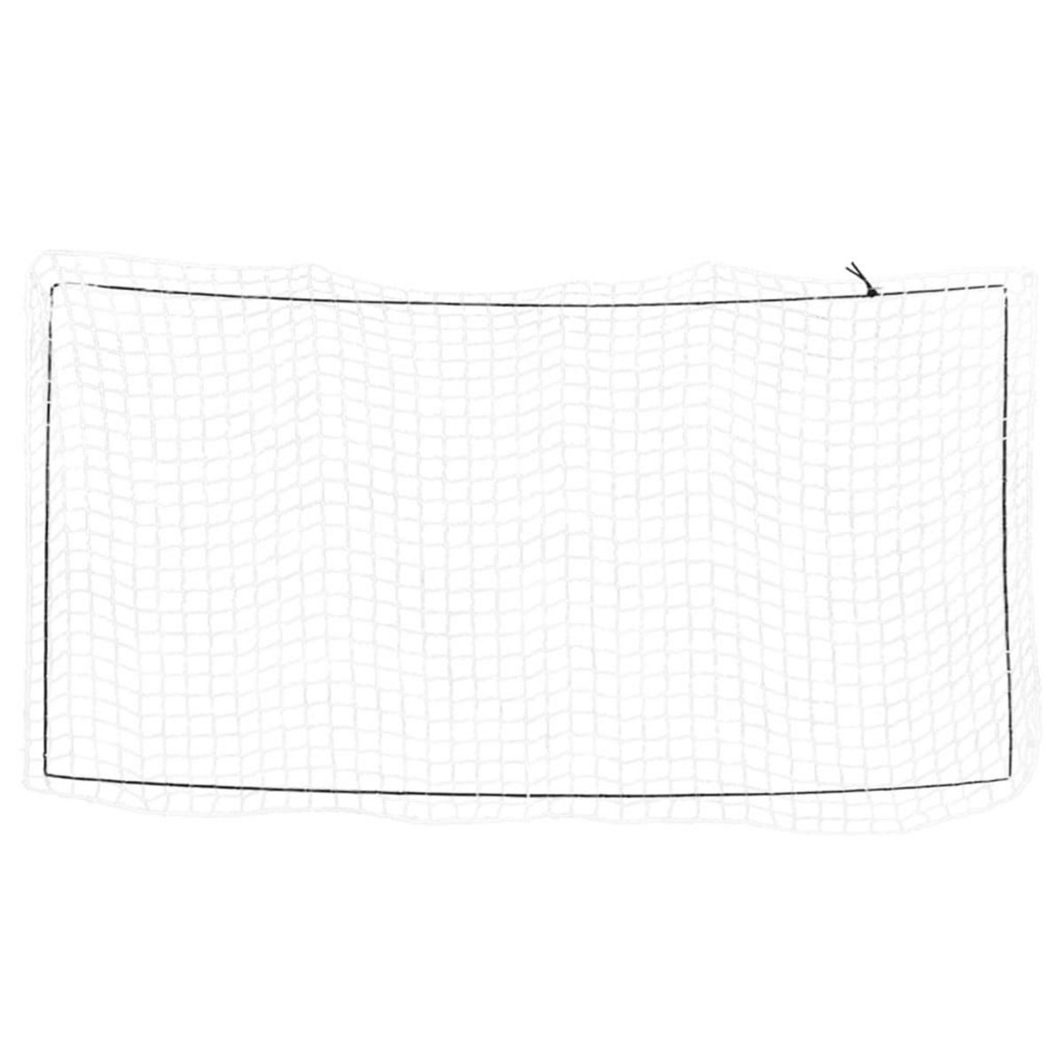VIDAXL Filet pour remorque avec corde elastique blanc 6x3 m PP