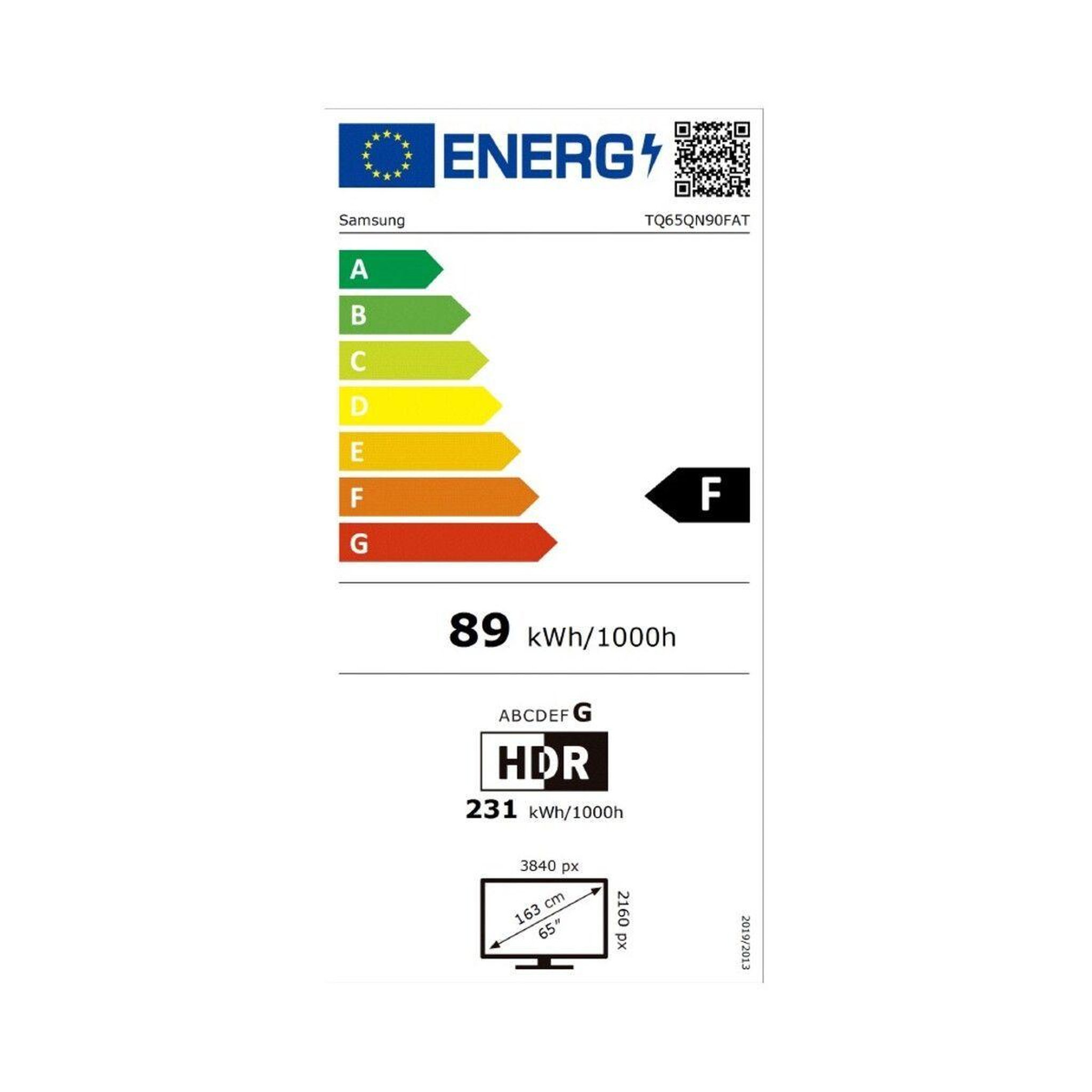 Voir la diapositive 6 : Samsung TV Mini Led NeoQLED TQ65QN90F 4K AI 2025
