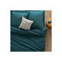 Voir la diapositive 3 : ATMOSPHERA Taie d'Oreiller  Intérieur  63x63cm Bleu Canard