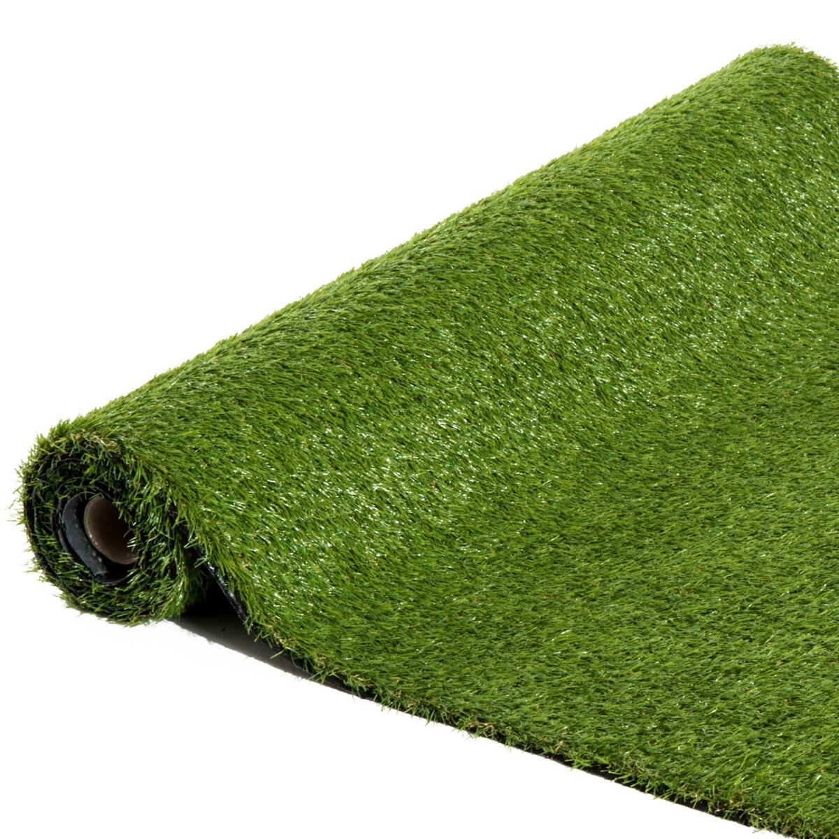 OUTSUNNY Gazon synthétique artificiel moquette extérieure intérieure 3L x 1l m herbes hautes denses 2,5 cm vert