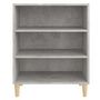 Voir la diapositive 4 : VIDAXL Buffet gris beton 57x35x70 cm bois d'ingenierie