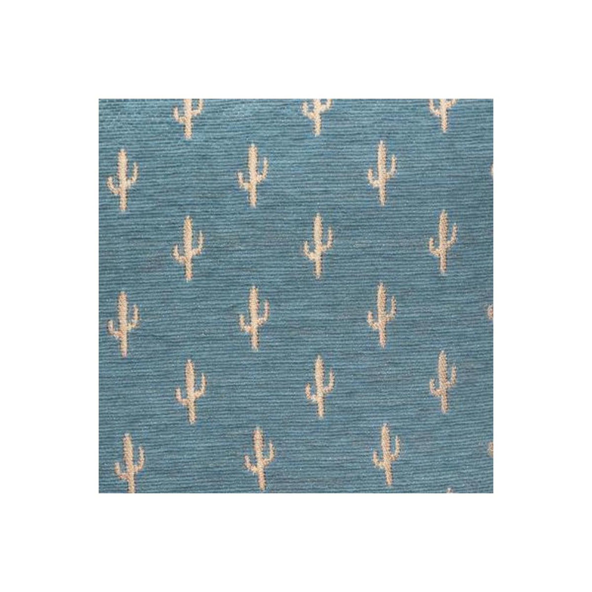 Voir la diapositive 4 : ATMOSPHERA Housse de coussin  chen cact  40x40cm bleu