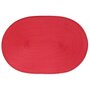  Set de Table  Ovale  30x45cm Rouge
