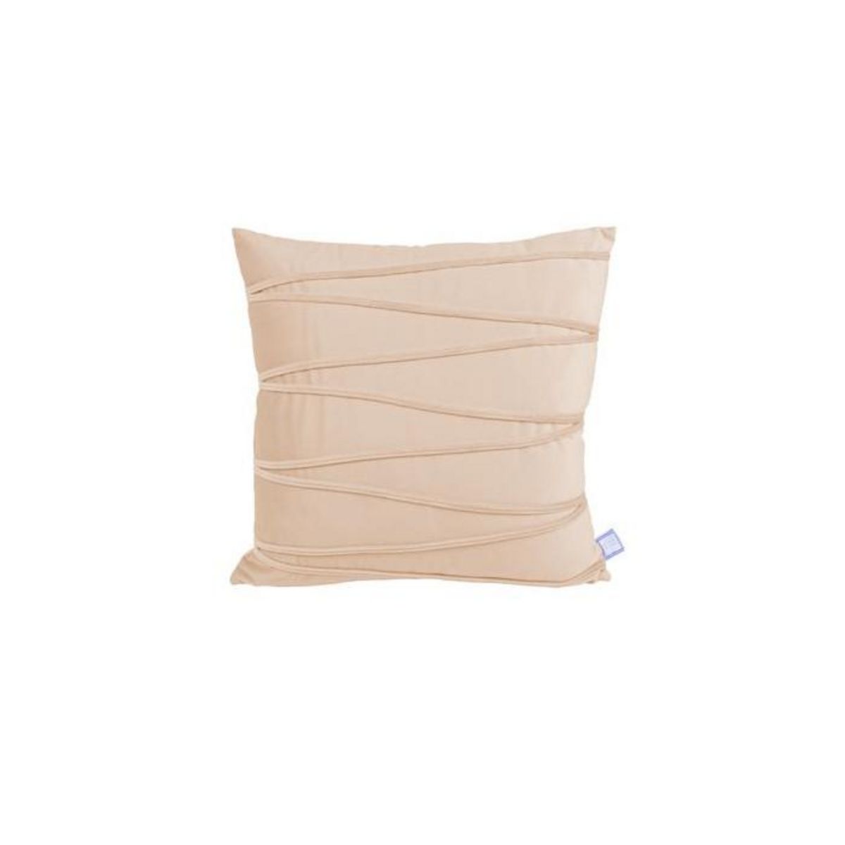 Paris Prix Lot de 2 Coussins Déco  Paulina  30x50cm Champagne