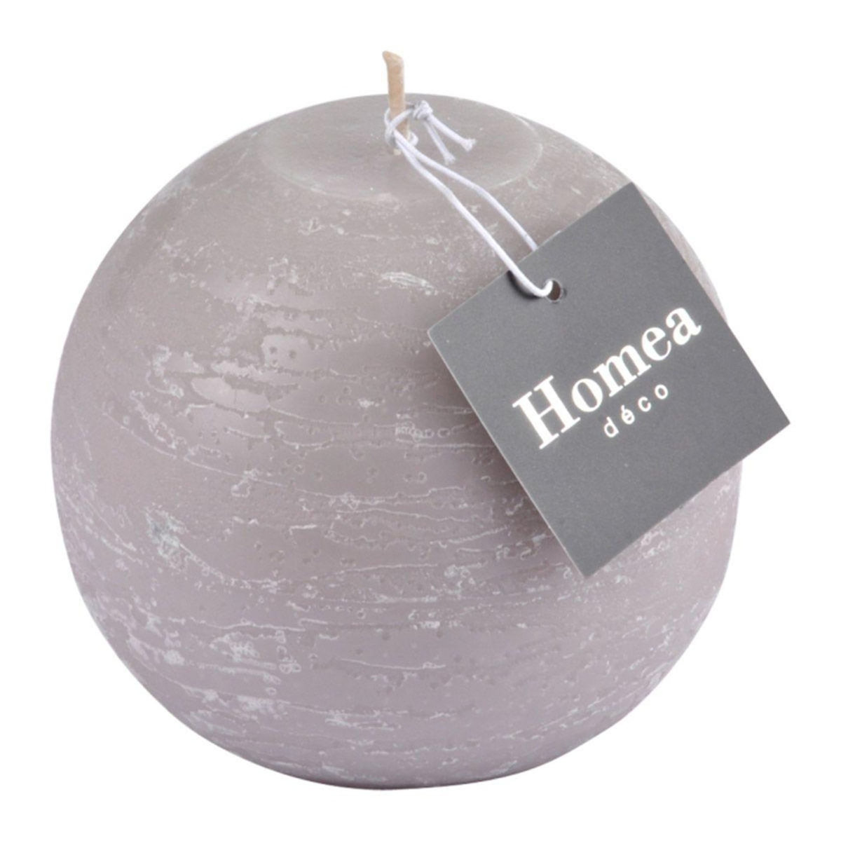 Paris Prix Bougie Boule Déco  Rustique  10cm Lin