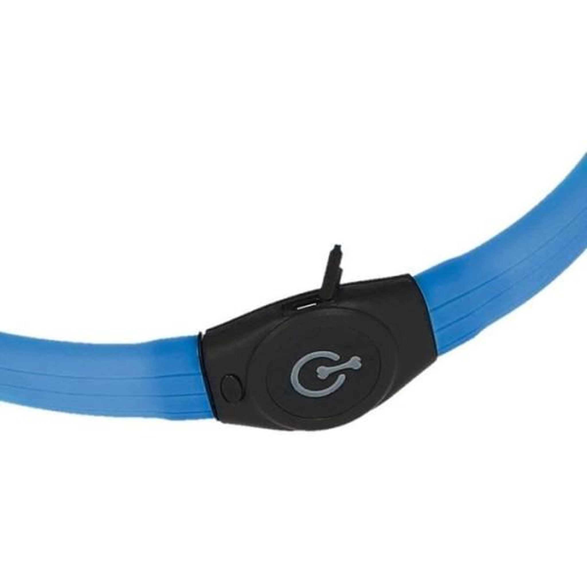 Voir la diapositive 2 : KERBL Collier LED - KERBL - Maxi Safe - 65 cm - 10 mm - Bleu