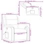 Voir la diapositive 6 : VIDAXL Fauteuil inclinable de massage Noir Similicuir