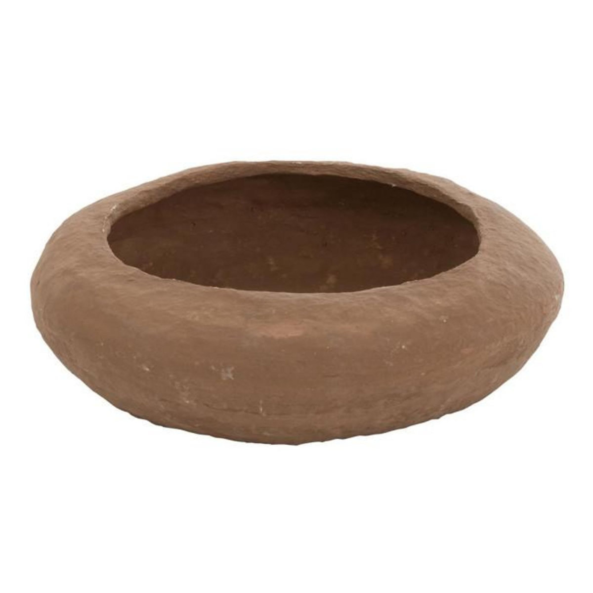 Paris Prix Coupelle Déco  Papier Mâché  40cm Marron