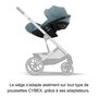 Voir la diapositive 4 : CYBEX Siege Auto  bébé Cloud G i-Size Plus - Stormy Blue - CYBEX