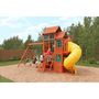 Voir la diapositive 2 : Kidkraft Aire de jeux avec 2 toboggans - Bois - H3.34m - CANYON RIDGE
