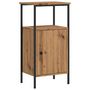 Voir la diapositive 2 : VIDAXL Table de chevet chene artisanal 41x31x80 cm bois d'ingenierie